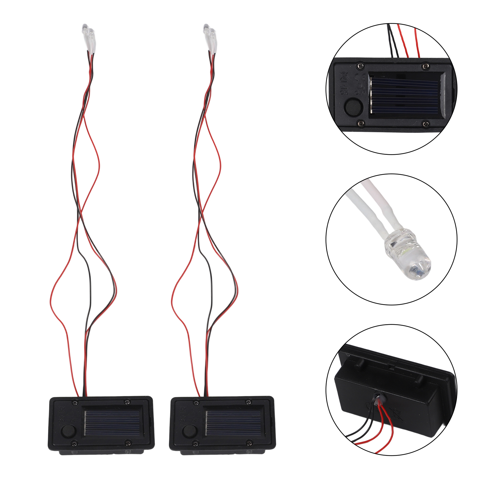2pcs Solar Light Boxes Replace - Outdoor Lighting Box ulasan dan harga