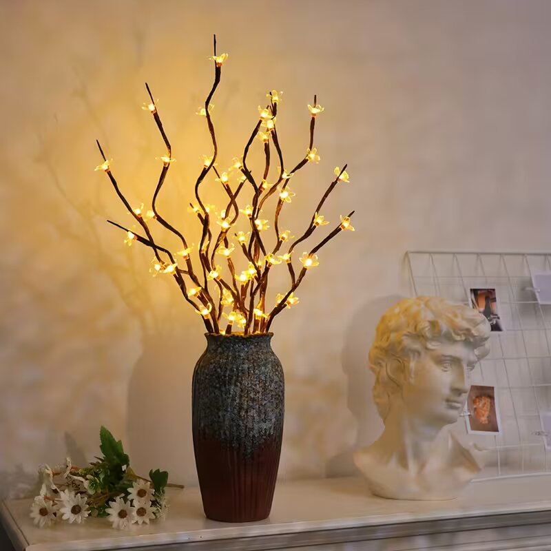 1/2PC 20LED Cherry Blossom Tre - Outdoor Lighting And Decor ulasan dan harga