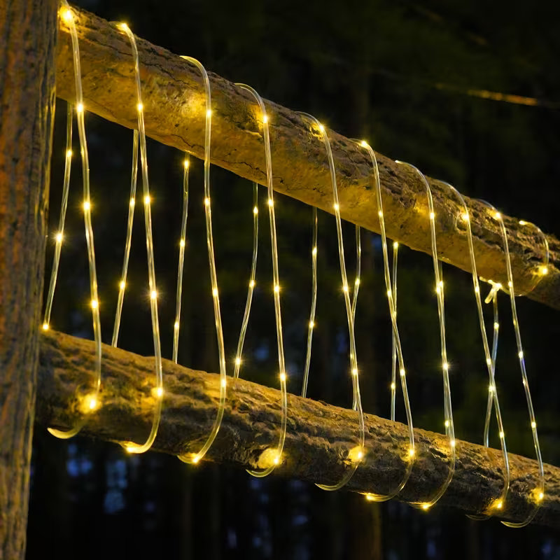 Solar Rope Lights 50/100 LED W - Outdoor Lighting For Fence ulasan dan harga