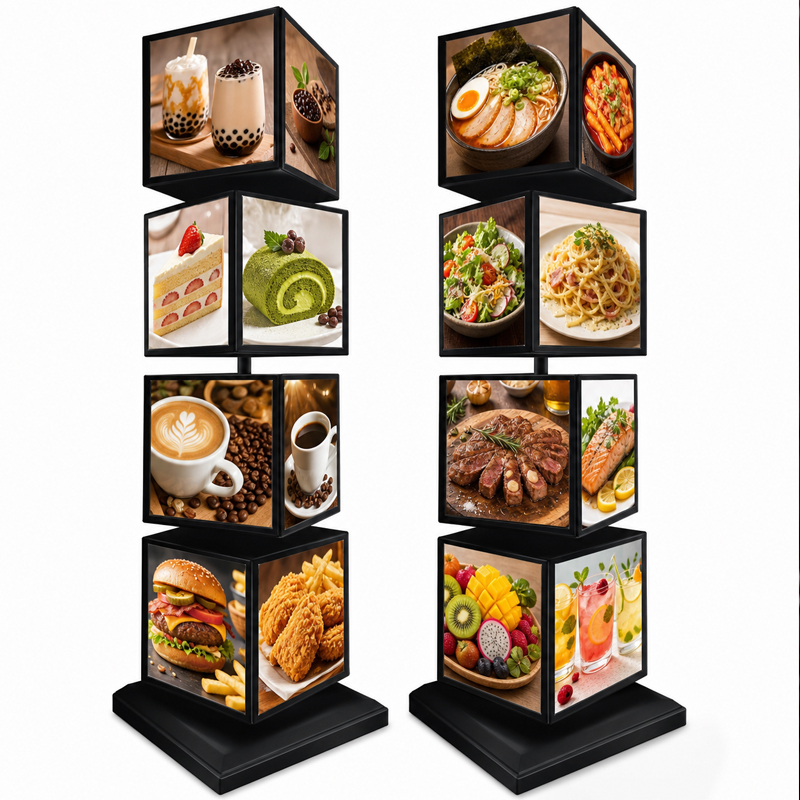 Custom Square Rotating Light B - Outdoor Lighting Box ulasan dan harga