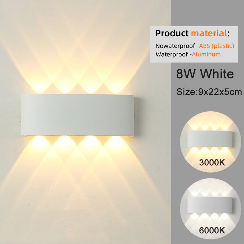 LED Wall Lamp, Outdoor Waterpr - Outdoor Lighting Hardwired ulasan dan harga