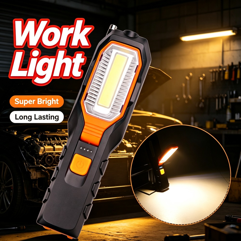 New LED Work Light Built‑in Ba - Outdoor Lighting Landscape ulasan dan harga