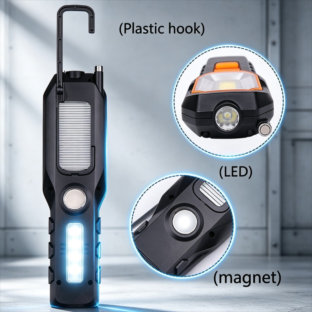 New LED Work Light Built‑in Ba - Outdoor Lighting Landscape ulasan dan harga