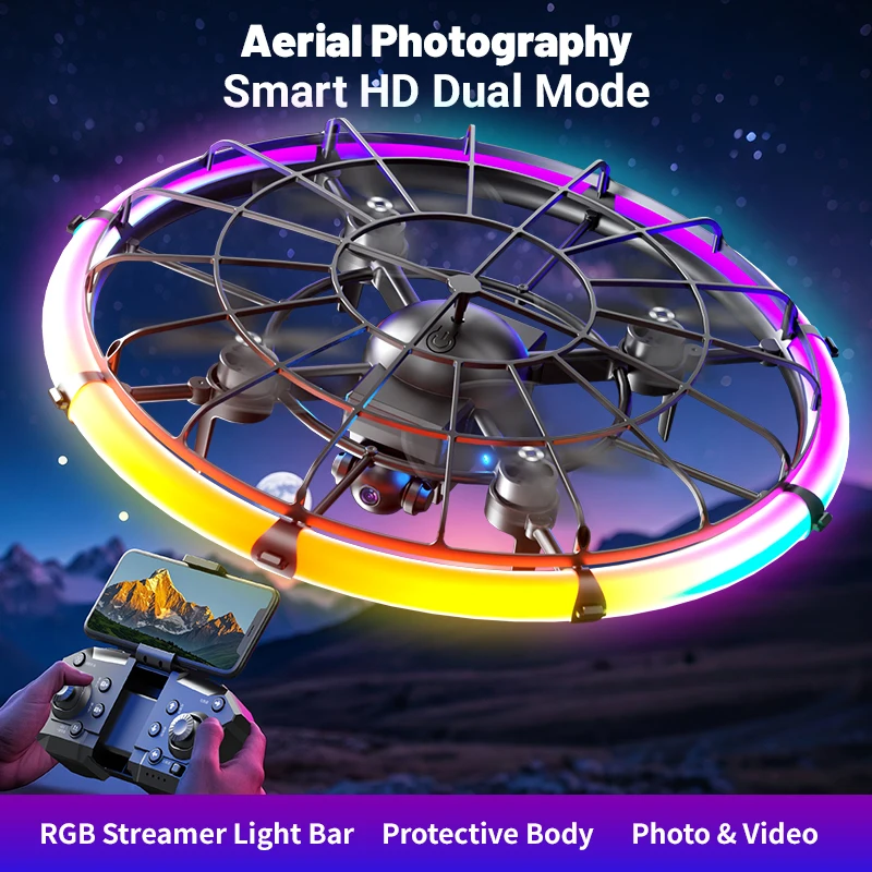 JJRC H145 UFO RC Drone with Du - Outdoor Lighting Box ulasan dan harga