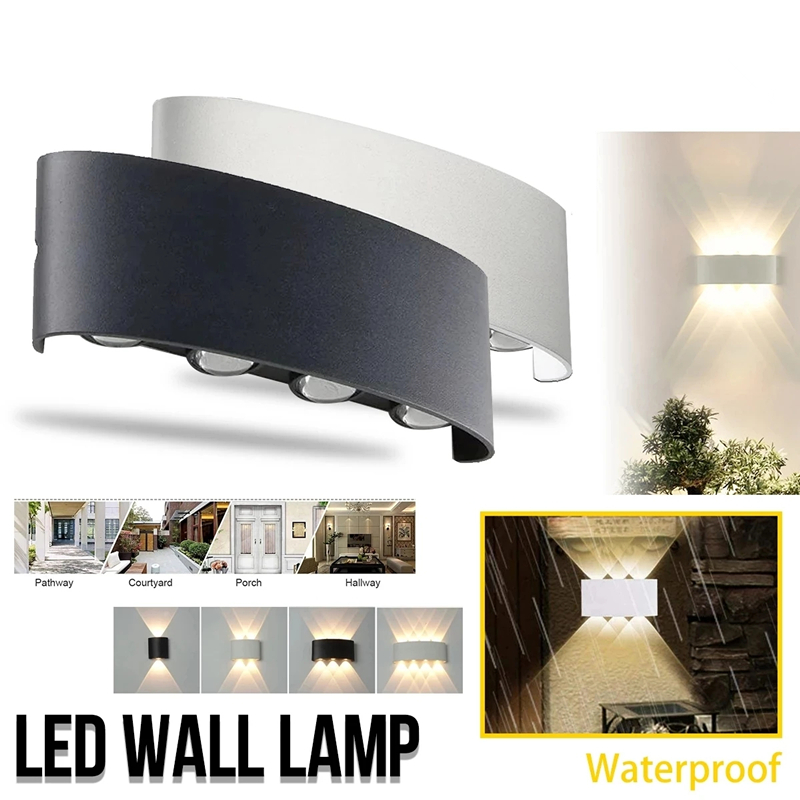 Modern Led Wall Lamp Outdoor S - Outdoor Lighting Lux ulasan dan harga