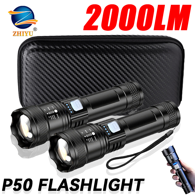Tactical LED Flashlight 2000LM - Outdoor Lighting Ideas For Party ulasan dan harga