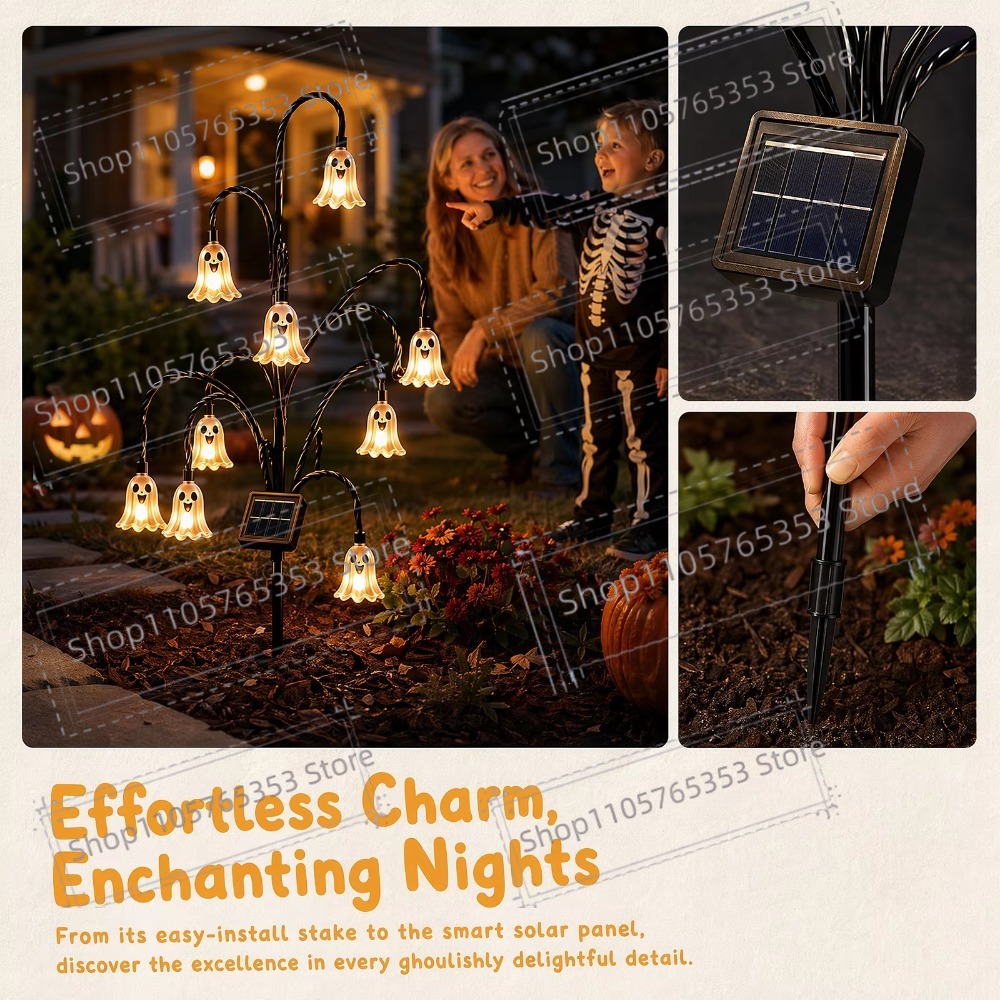 Halloween Solar Lantern Outdoo - Outdoor Lighting Vintage ulasan dan harga