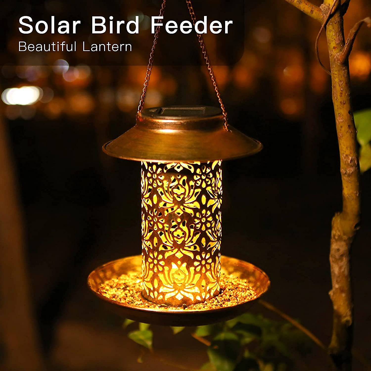 Hanging Bird House Metal Outdo - Outdoor Lighting Ideas For House ulasan dan harga